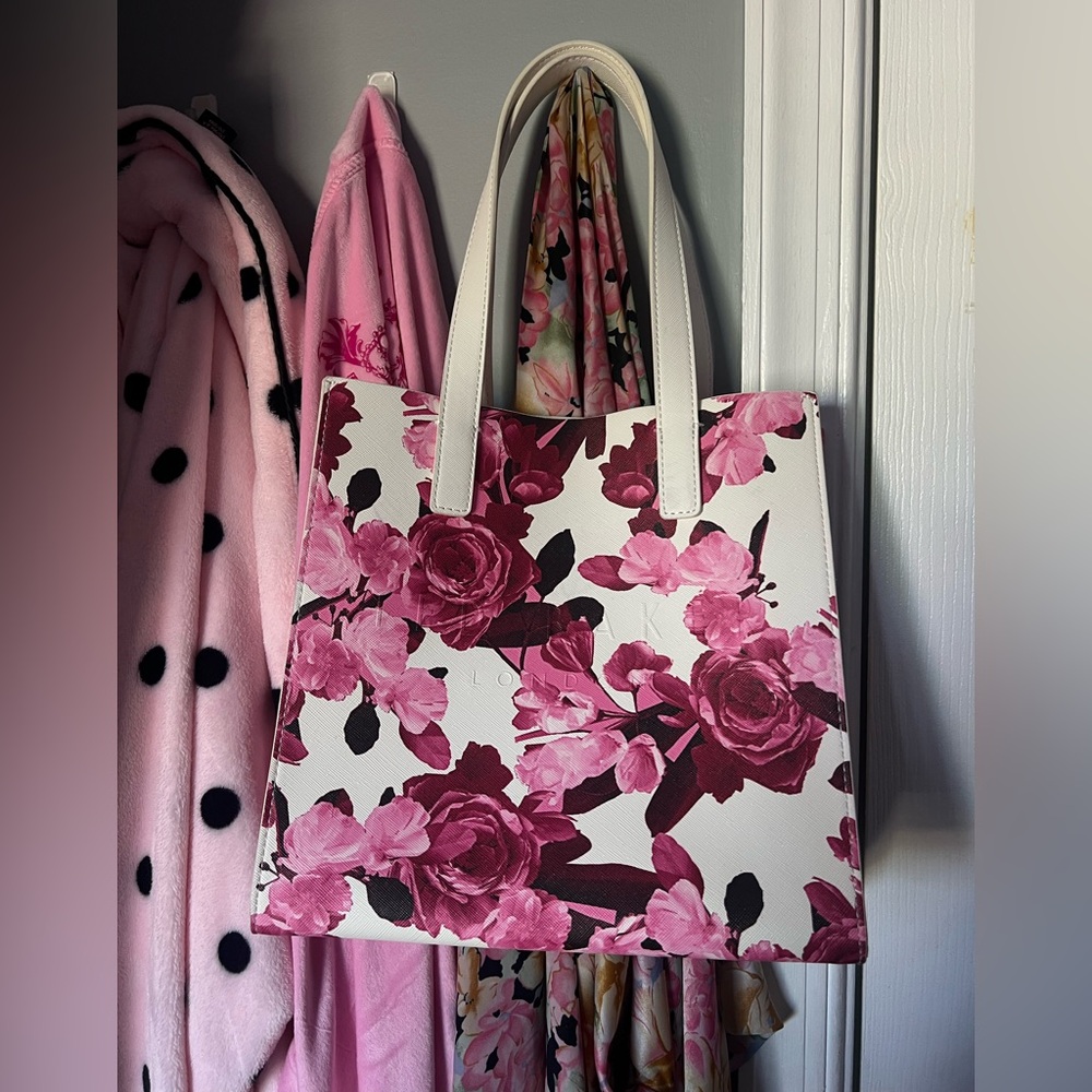 Ted Baker London Small Icon Floral Tote Bag